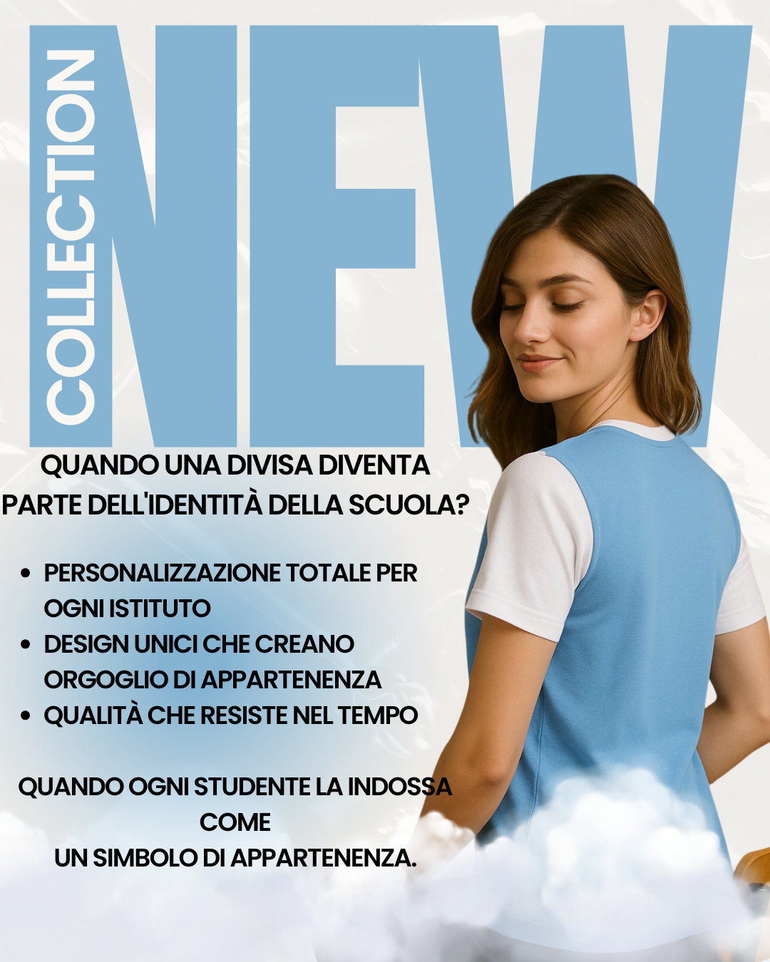 Piattaforma e-commerce personalizzata per acquisto divise scolastiche online