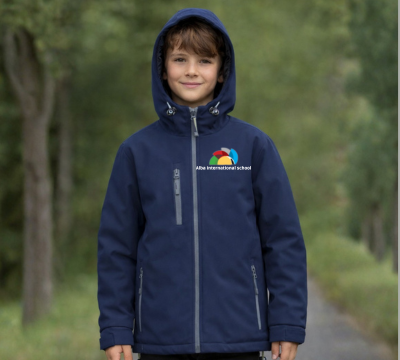 Giubbotto in soft shell imbottito
